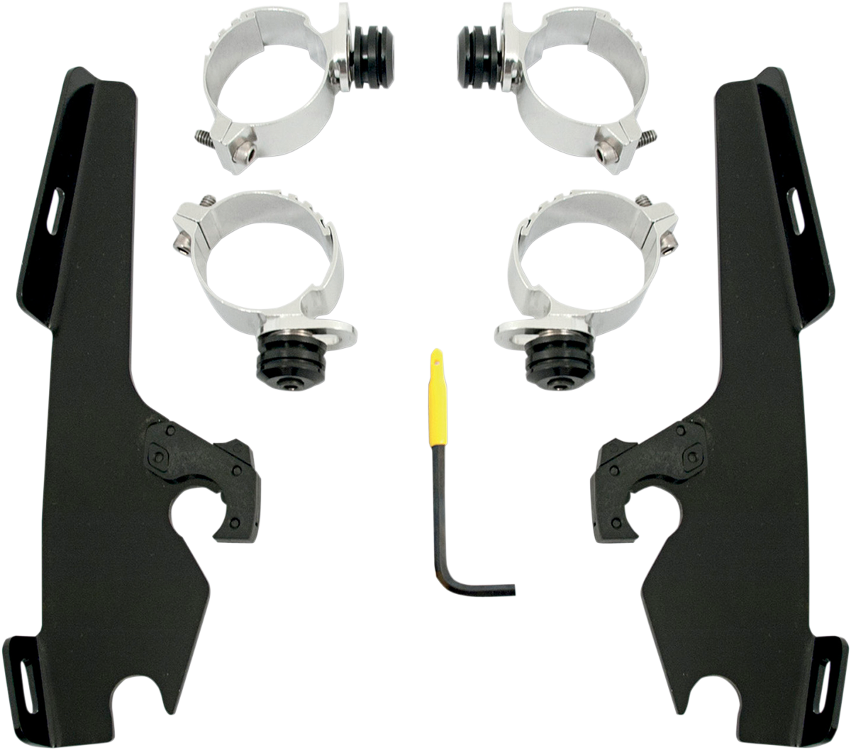 Memphis Shades Fats/Slim Trigger Lock Mounting Kit - Black