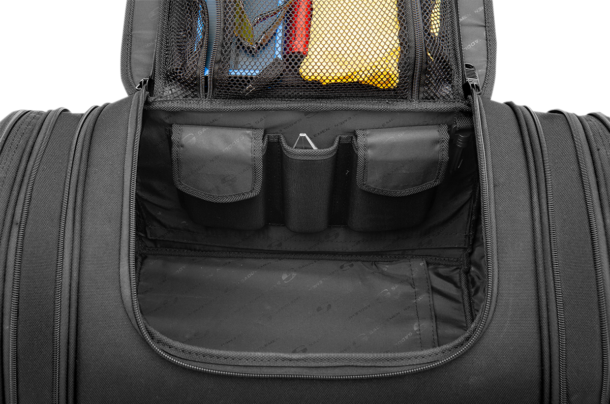 Saddlemen TR2300DE TL Sissy Bar Bag - Black