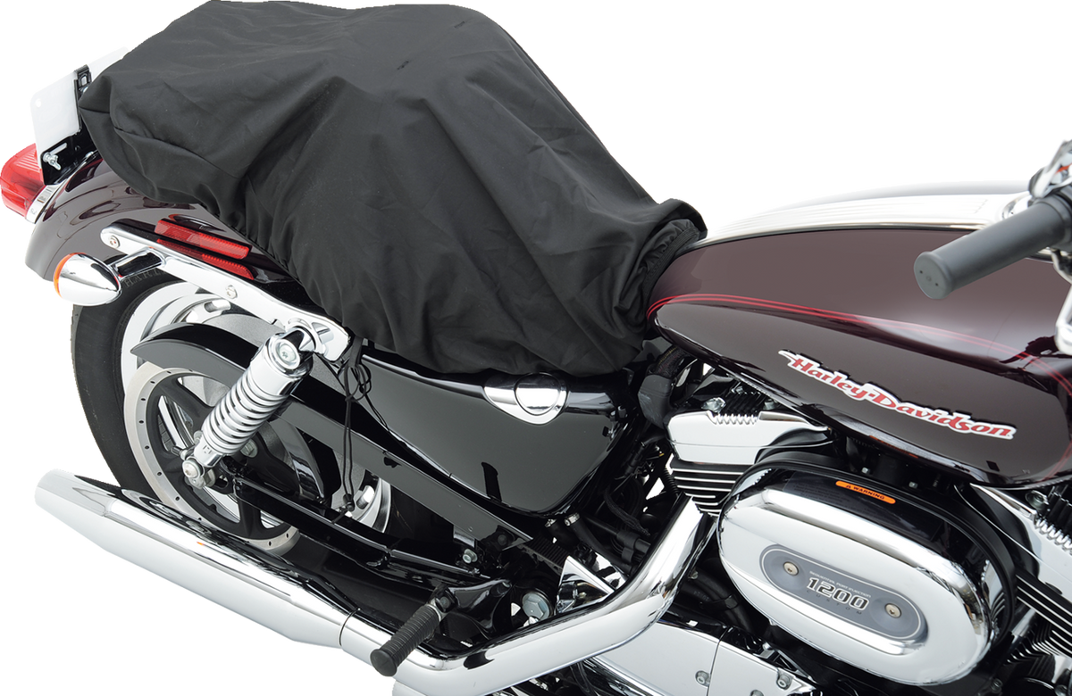 Drag Specialties Seats EZ Glide II™ Convertible Backrest - Solar Reflective - With Pouch And Rain Cover