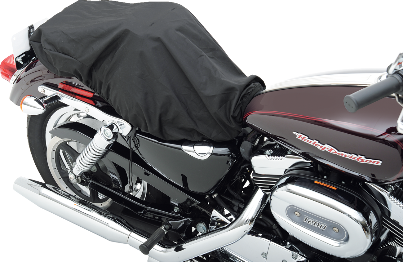 Drag Specialties Seats EZ Glide II™ Convertible Backrest - Solar Reflective - With Pouch And Rain Cover