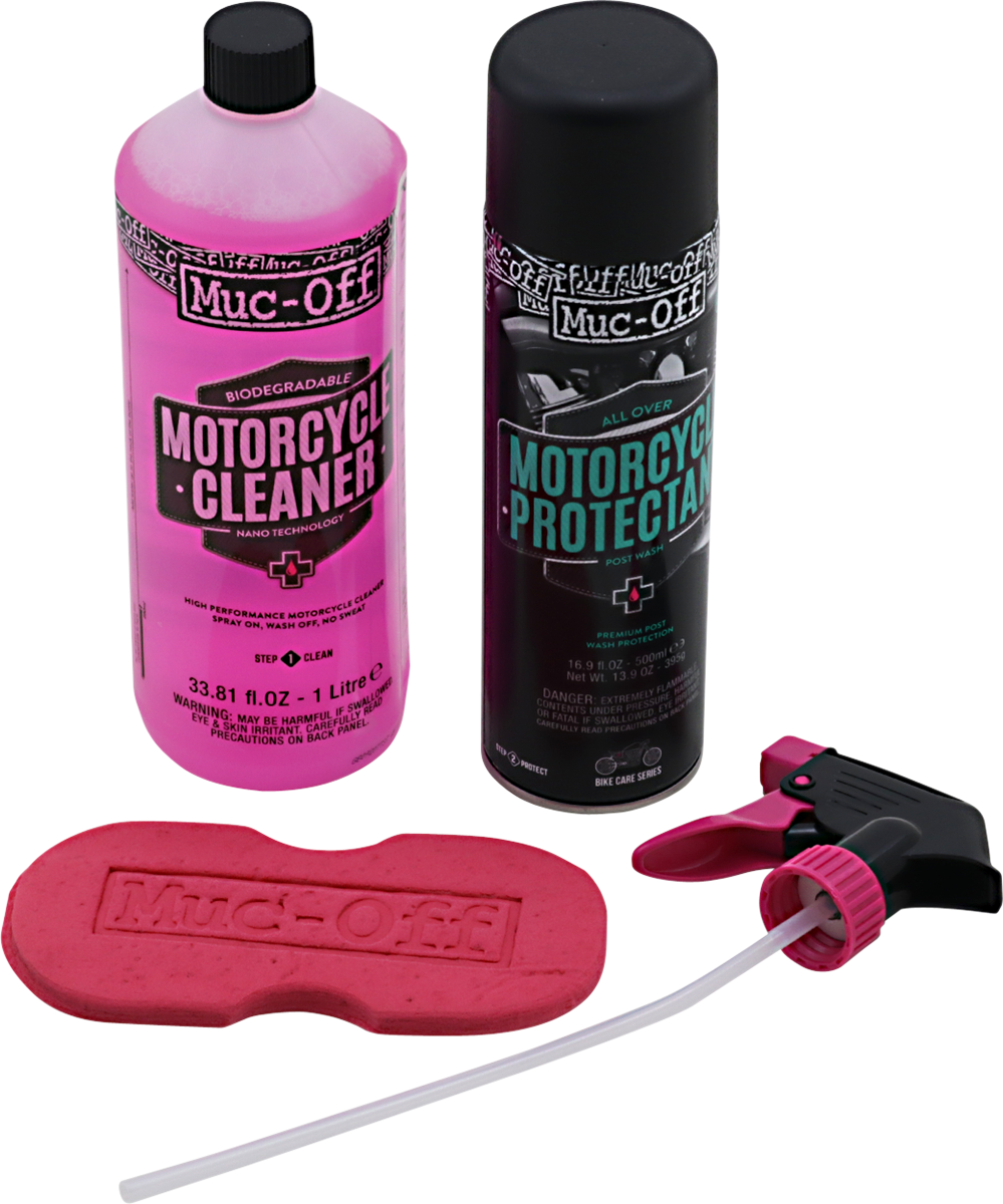 Muc-Off USA Cleaner/Spray Duo With Sponge