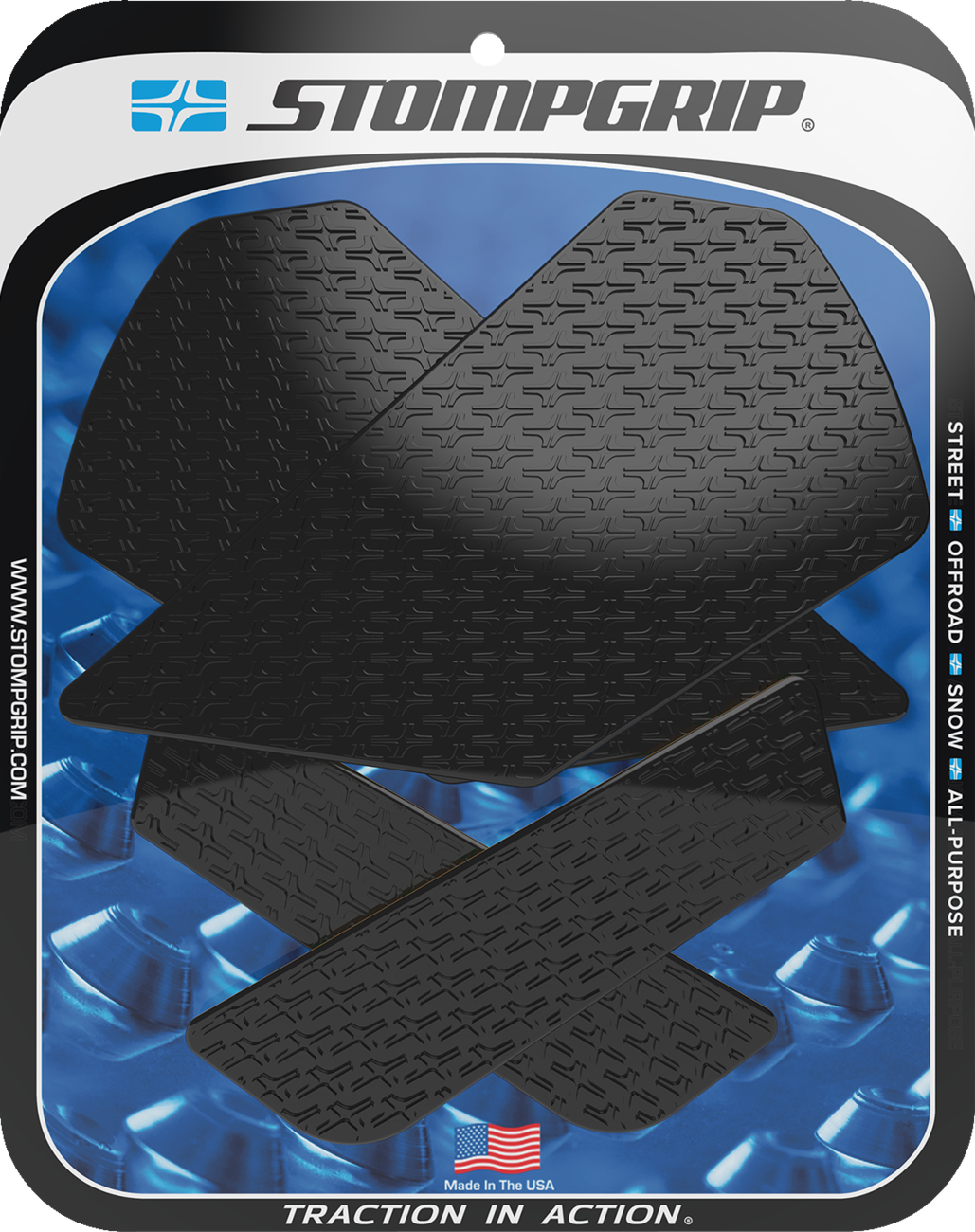 StompGrip Tank Grips - Icon - Black - BMW - F '20-'25