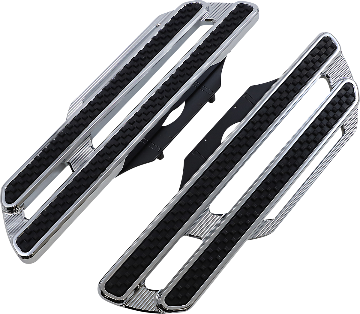 Arlen NESS Method Driver Floorboards - Extended - Chrome
