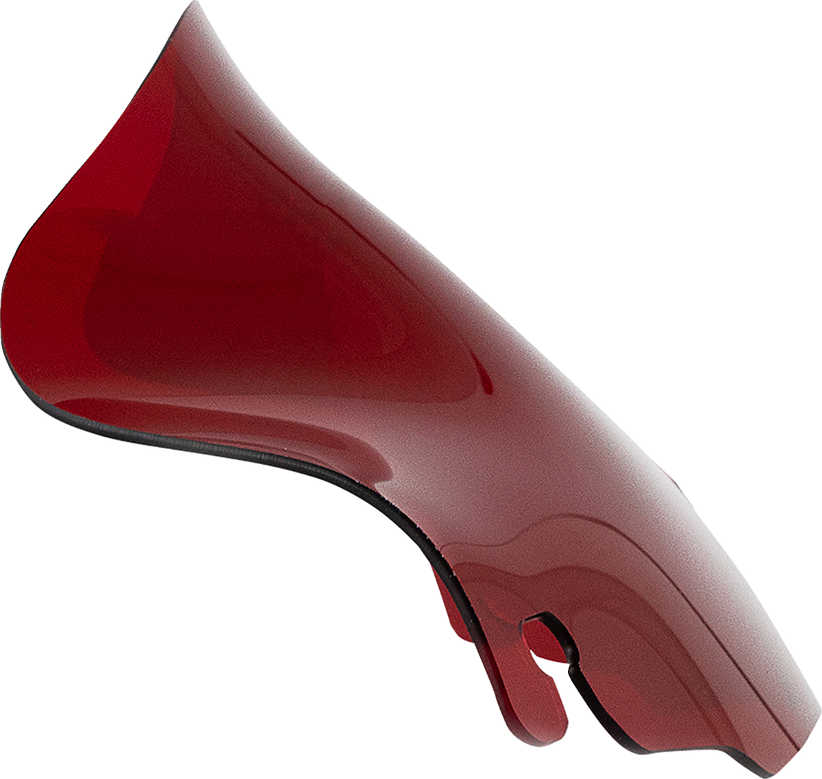 Klock Werks Kolor Flare® Windshield - 6-1/2" - Red - '96-'13 FLHT/FLHX