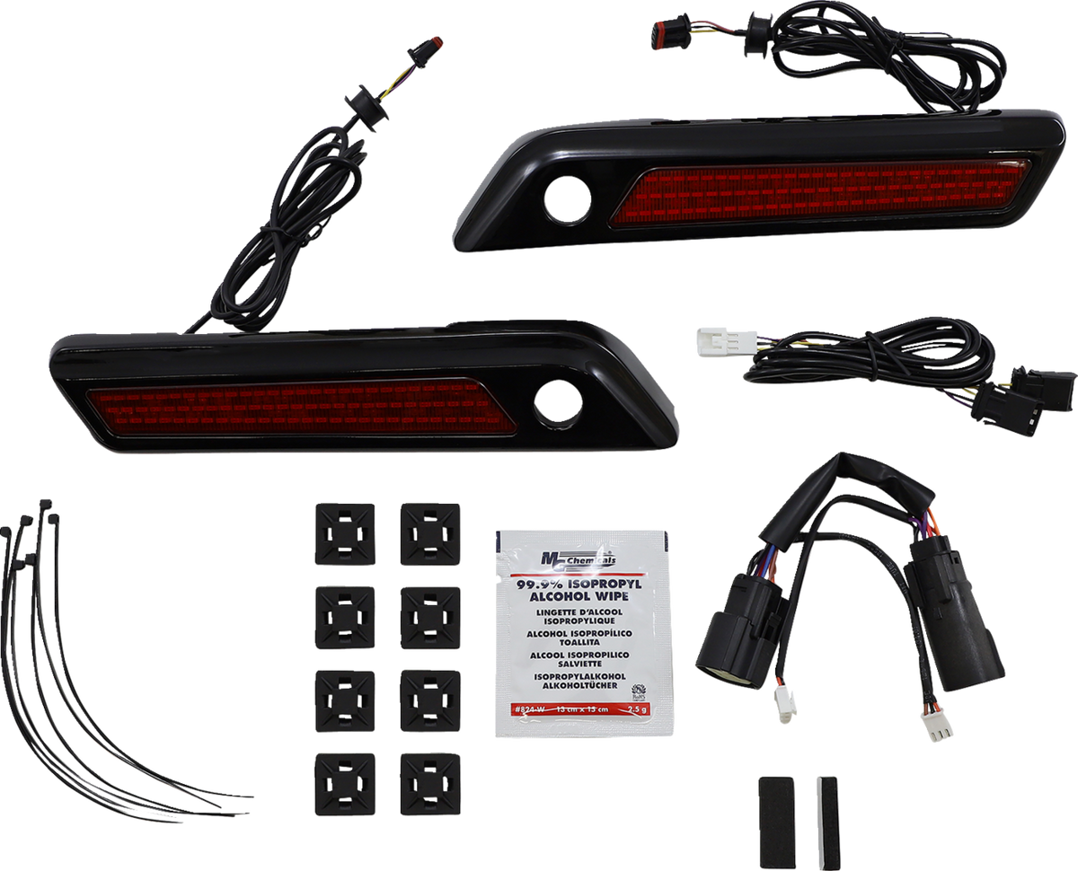 Custom Dynamics Saddlebag LED Latch Light