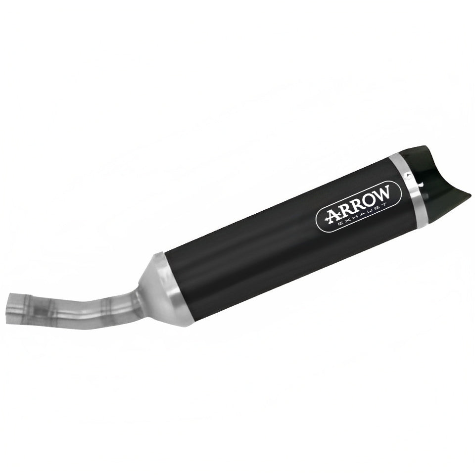 51518AKN Street Thunder Aluminium Dark Slip On With Carbon End Cap