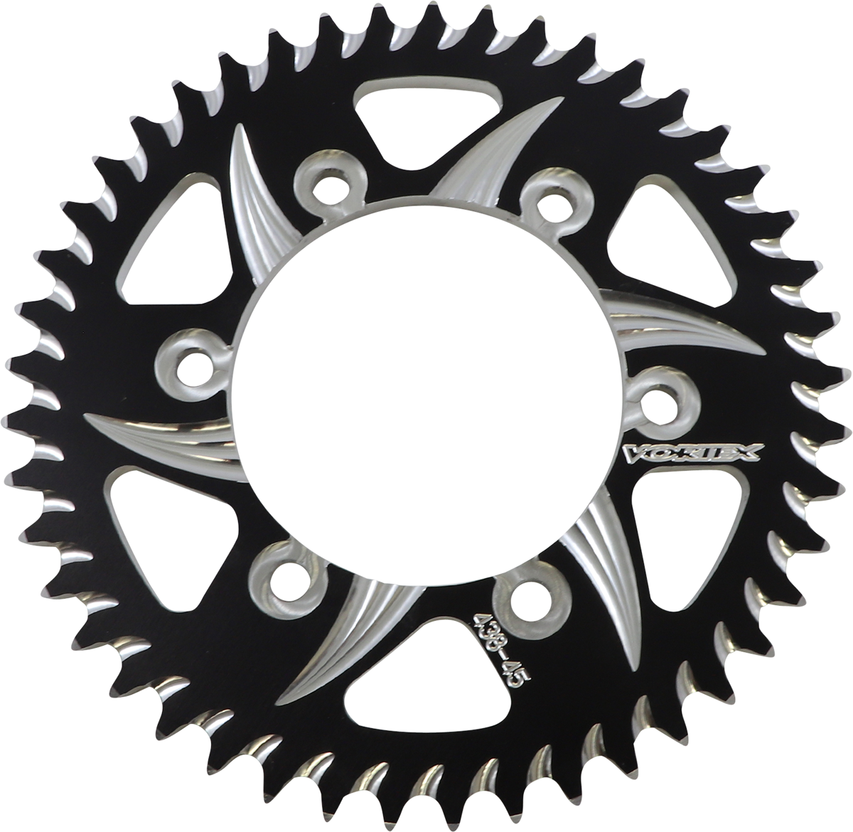 Vortex CAT5 Sprocket - Black - 45 Tooth