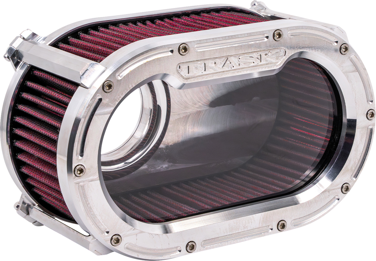 Trask Big Papi High-Flow Air Cleaner - Raw - Gen 2 M8