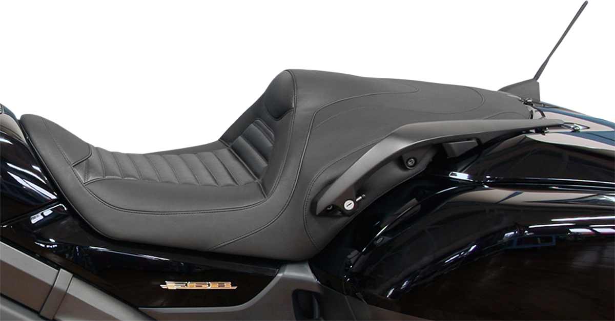 Mustang Seat - Tripper Fastback™ - Front Tuck-N-Roll - Black - F6B