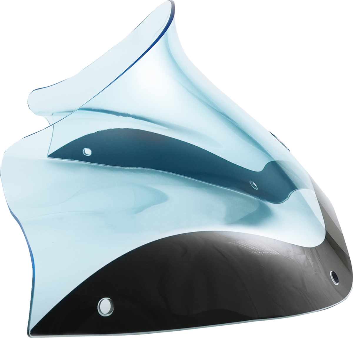 Klock Werks Ice Flare® Windshield - 8" - Blue Ice - '98-'13 FLTR