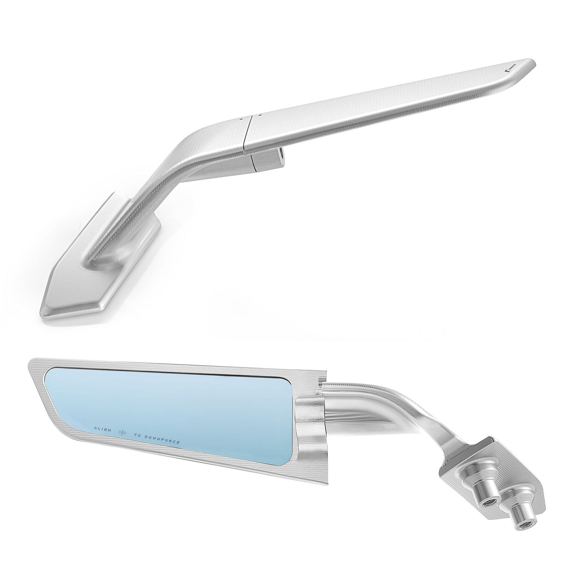 Rizoma Stealth Aero Wing Mirrors for Ducati Panigale V2