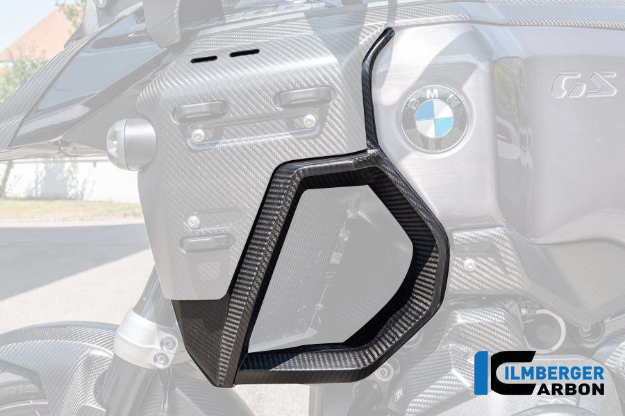 Ilmberger Carbon Air Outlet Fairing Left BMW R 1300 GS Adventure - Matte / Twill