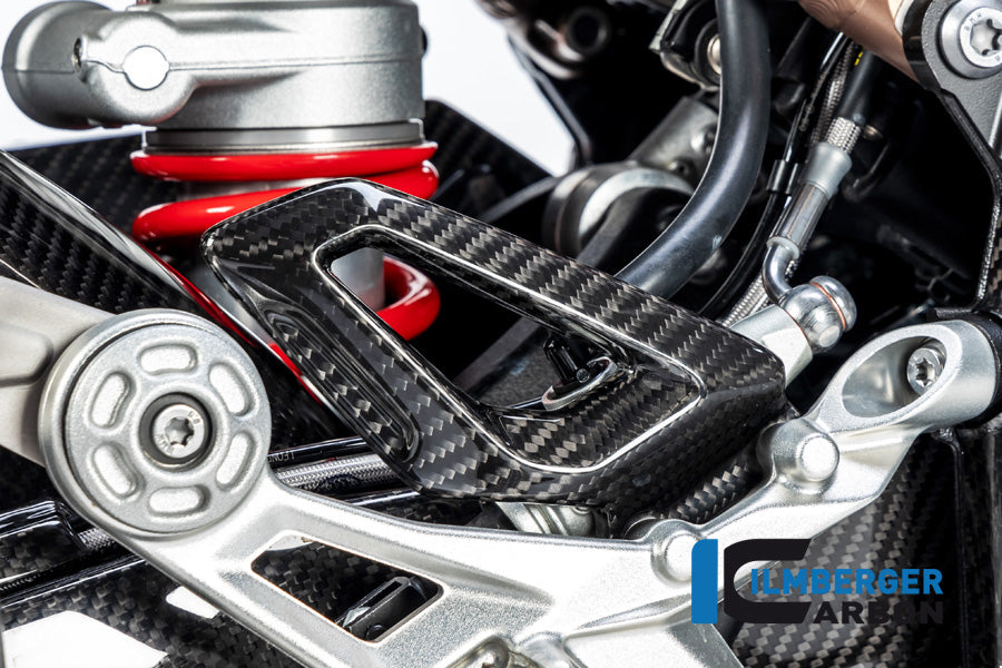 Ilmberger Carbon Heel Guard Right BMW S1000RR - Gloss / Twill