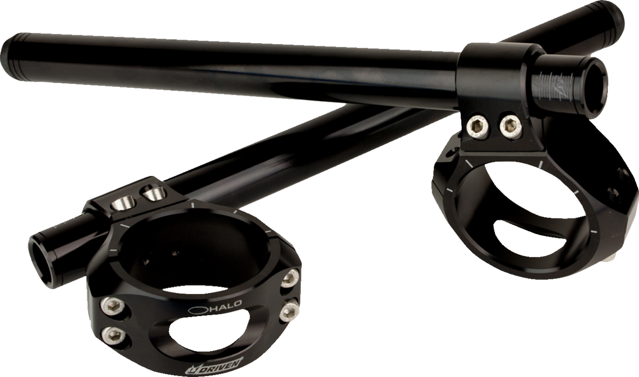 Driven Racing Halo Clip-On Handlebar - 55 MM - Black