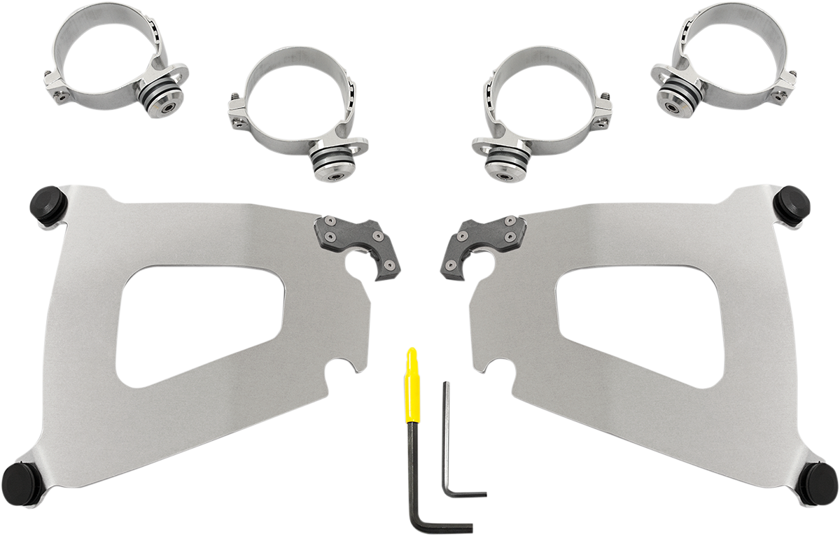 Memphis Shades Bullet Mounting Kit - VTX18 - Polished