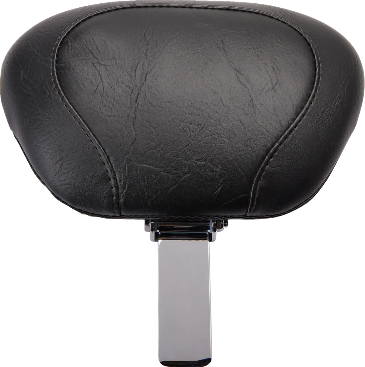 Mustang Wide Solo Seat - With Backrest - Black - Studded W/ Concho - XL '04-'21