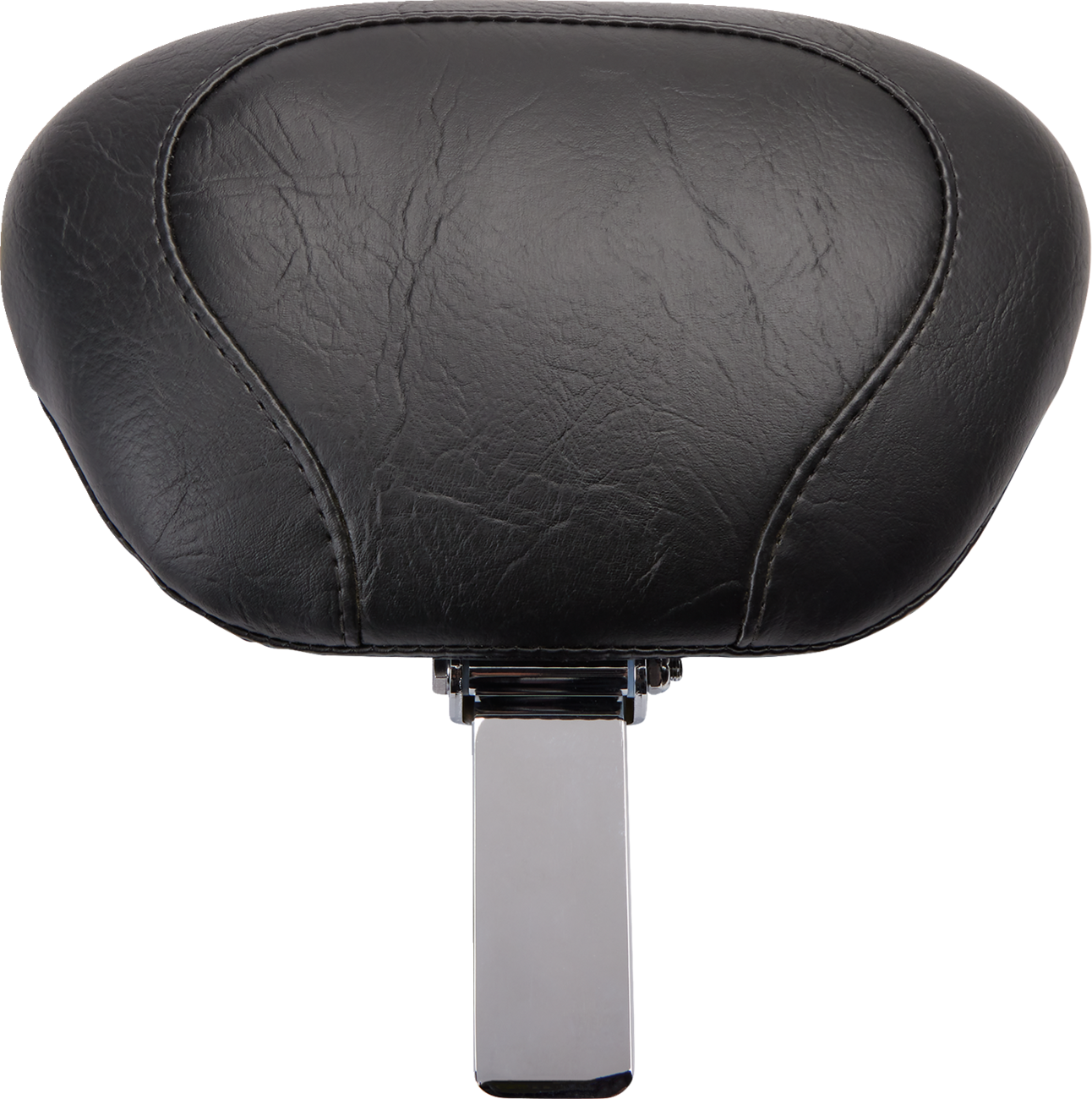 Mustang Wide Solo Seat - With Backrest - Black - Studded W/ Concho - XL '04-'21