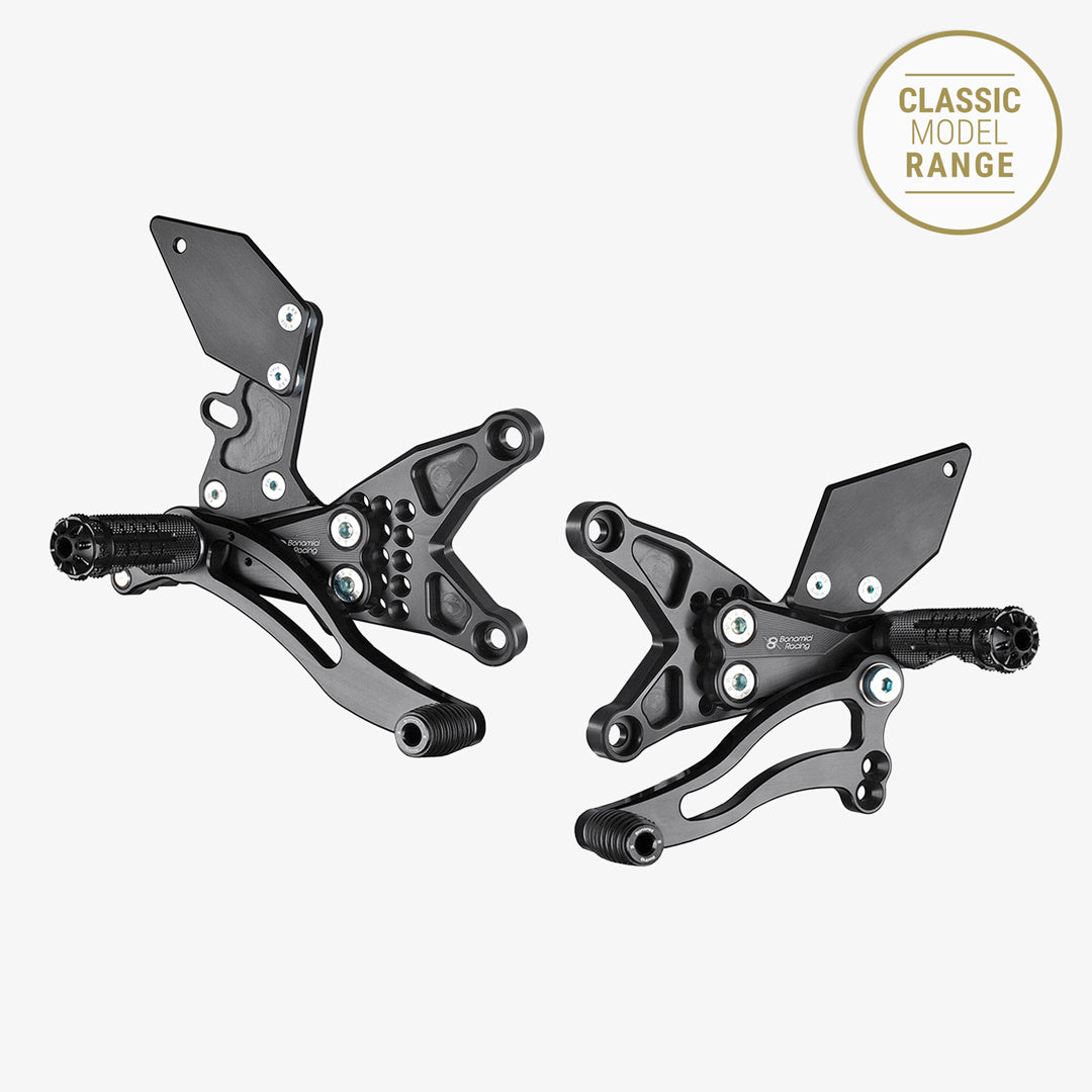 Bonamici Racing Adjustable Rearsets - Kawasaki ZX-10R