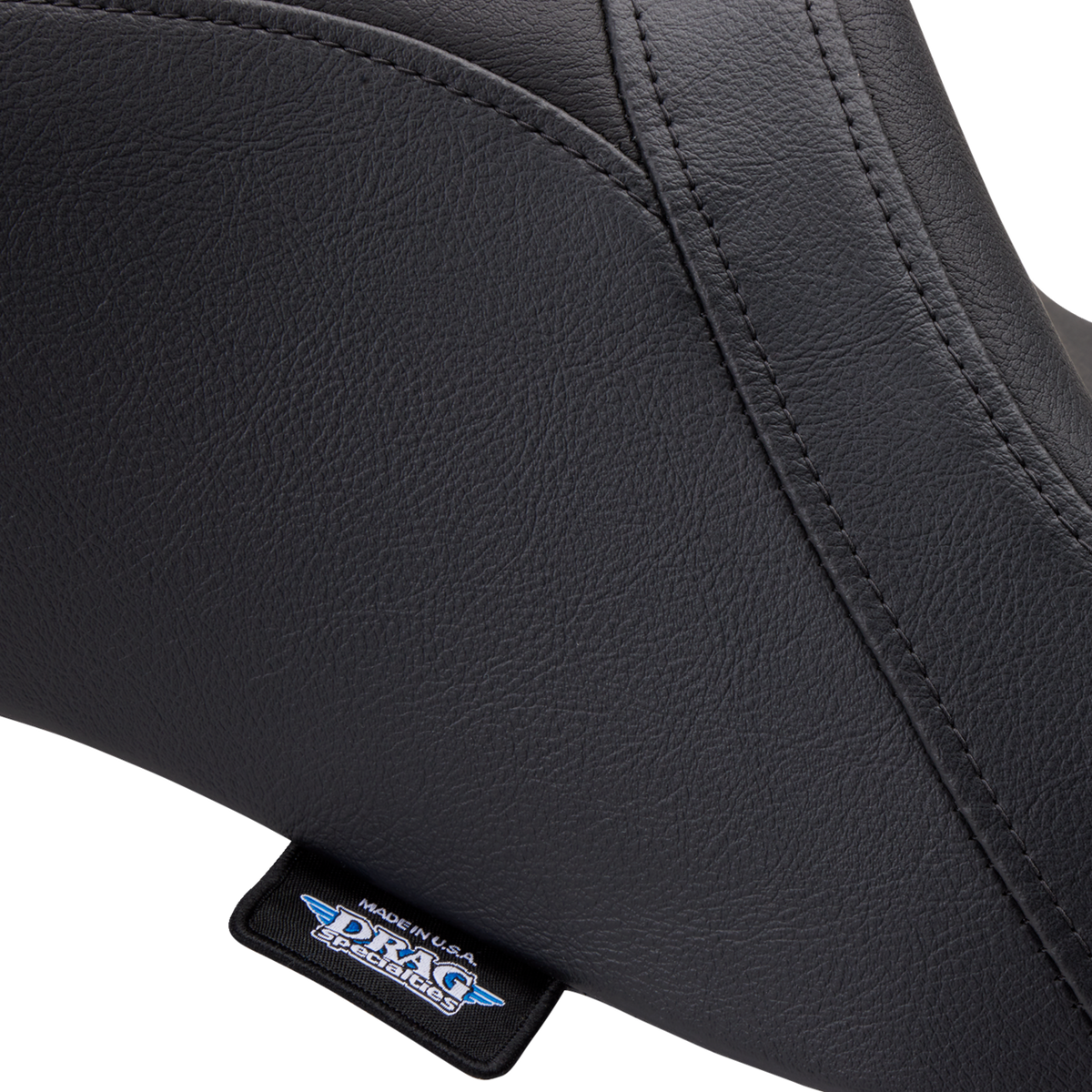 Drag Specialties Seats Predator 2-Up Seat - Vinyl - Smooth - W/O Backrest - FLH/FLTR '08-'24