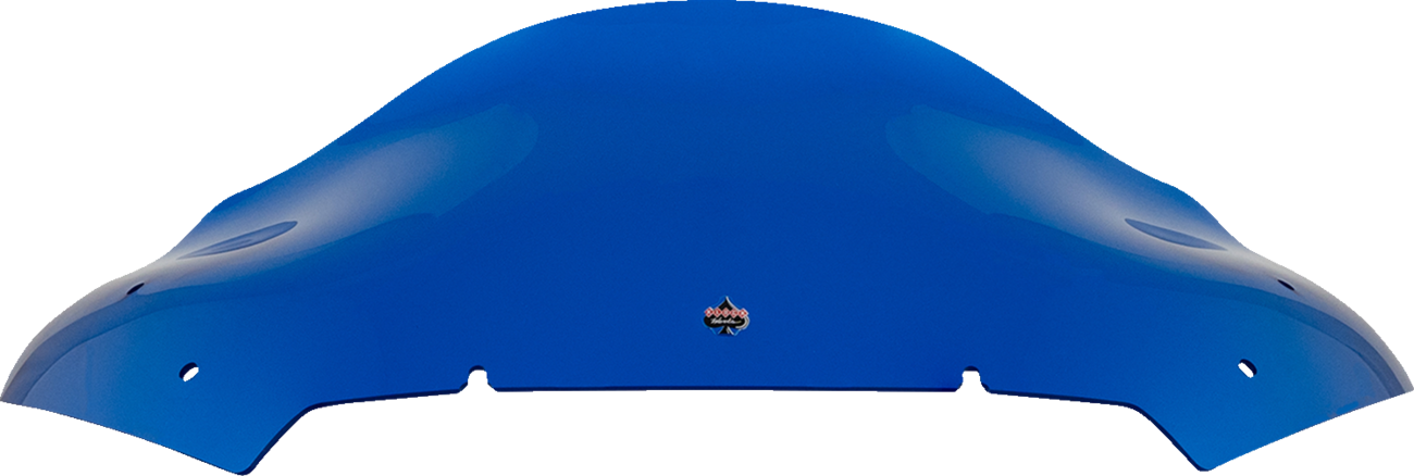 Klock Werks Kolor Flare® Windshield - 10" - Blue - '23-'25 FLTRX