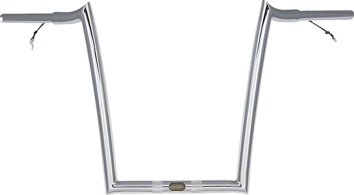 Paul Yaffe Bagger Nation Pre-Wired Handlebar - OEM - 14" - Chrome