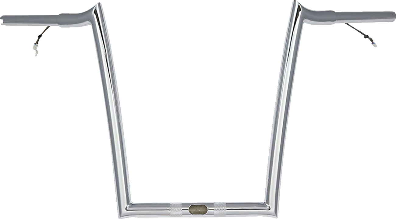 Paul Yaffe Bagger Nation Pre-Wired Handlebar - OEM - 14" - Chrome