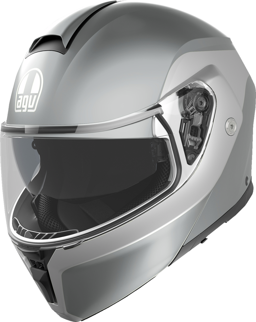 AGV Streetmodular Helmet - Levico - Double Light Gray - Medium