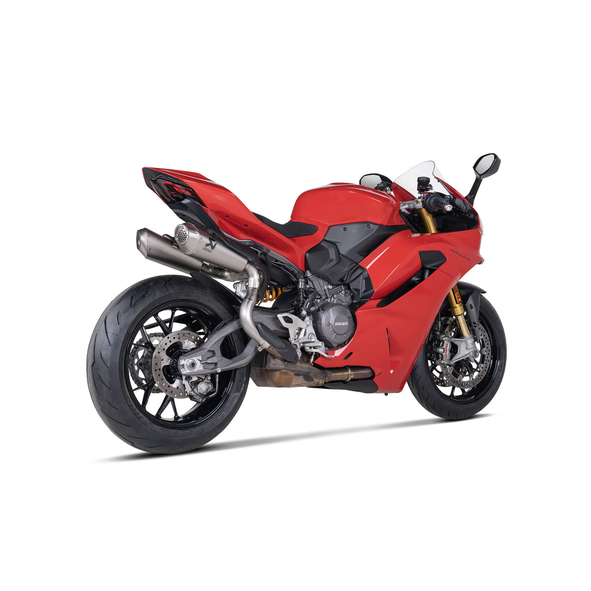 Akrapovic Titanium Slip On Exhaust For Panigale Streetfighter V2 V2S