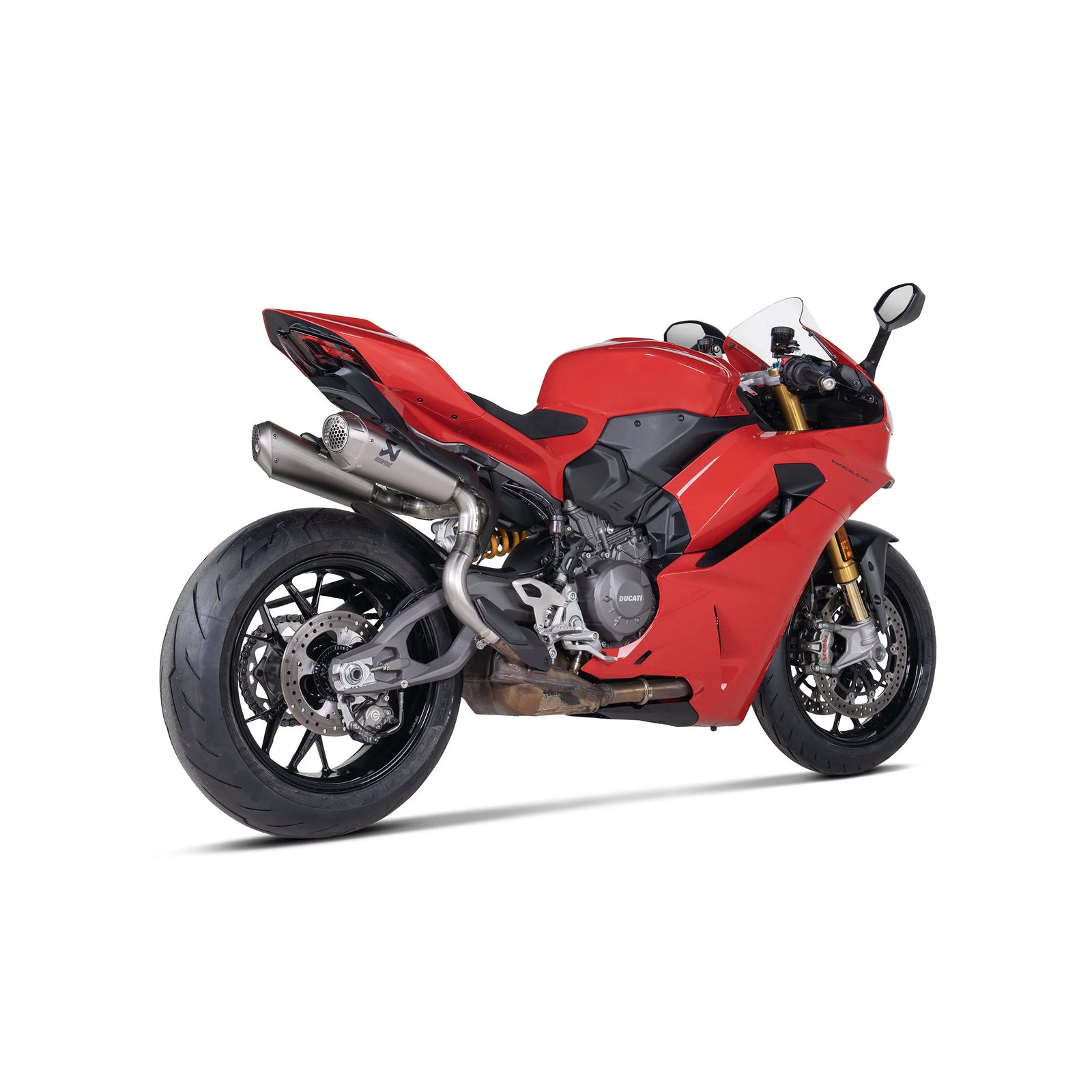 Akrapovic Titanium Slip On Exhaust For Panigale Streetfighter V2 V2S