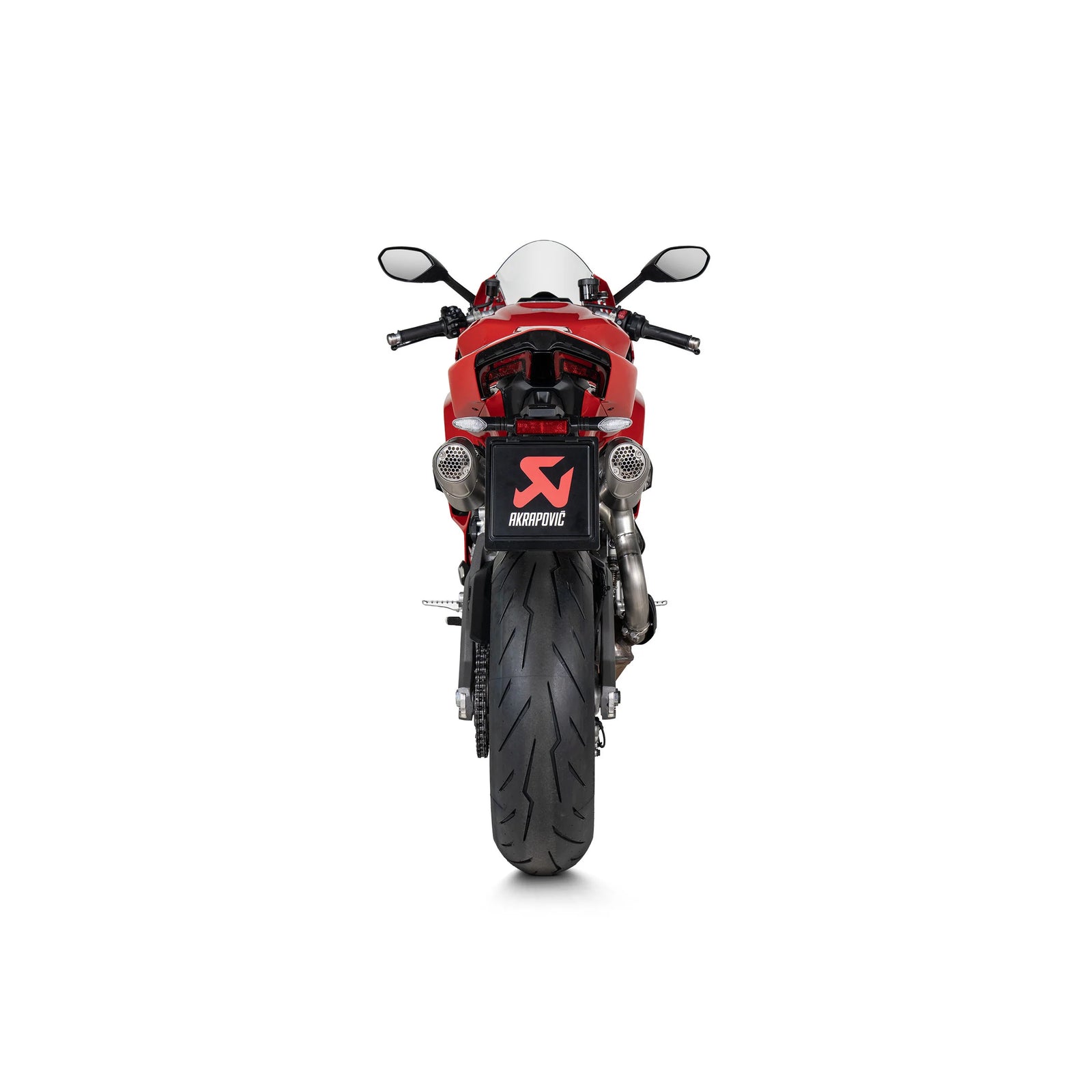 Akrapovic Titanium Slip On Exhaust For Panigale Streetfighter V2 V2S