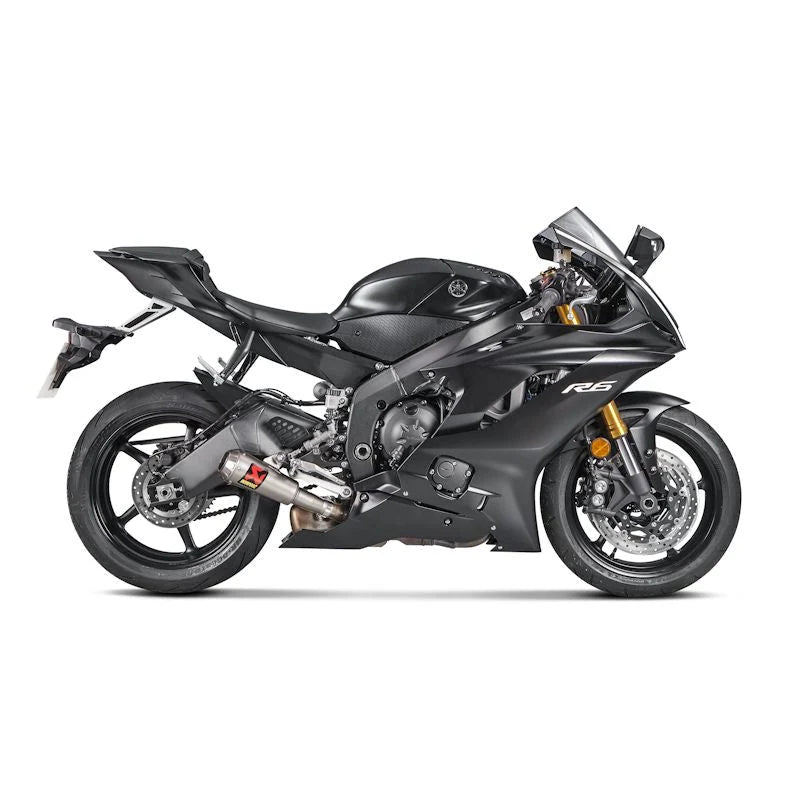 Akrapovic GP Titanium Slip On Exhaust For Yamaha R6 2006 To 2020