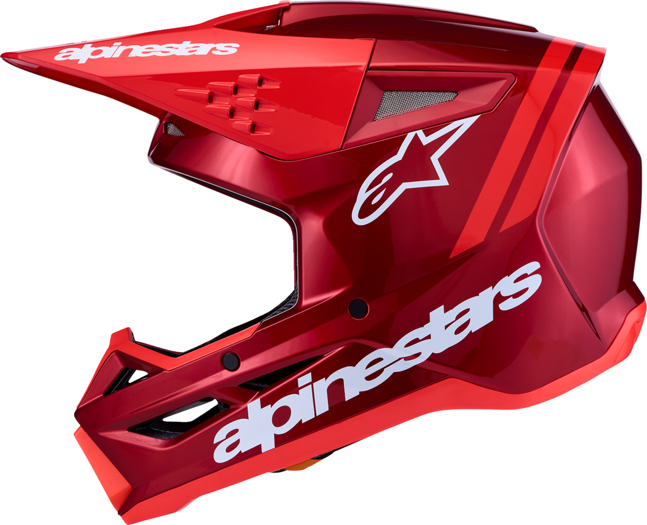 Alpinestars SM3 Helmet - Radium - Red/Red Fluo/White - XL