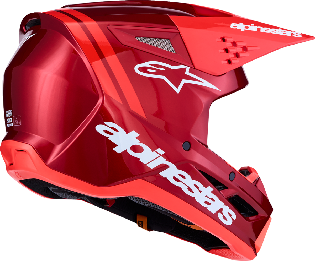 Alpinestars SM3 Helmet - Radium - Red/Red Fluo/White - 2XL