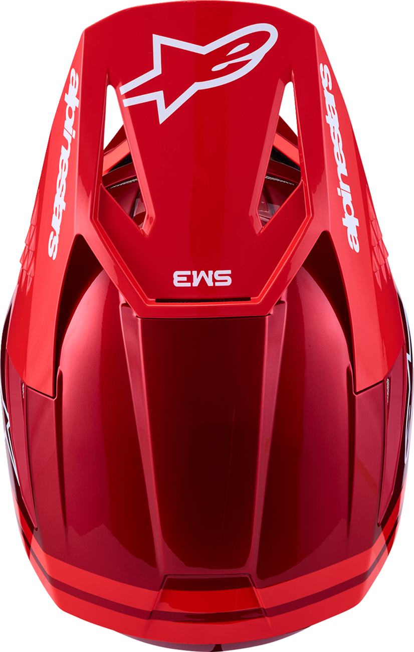 Alpinestars SM3 Helmet - Radium - Red/Red Fluo/White - 2XL