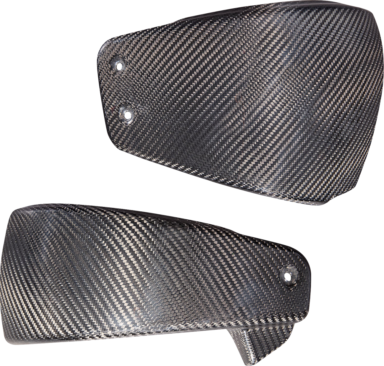 Arlen NESS Side Covers - Carbon Fiber - HD Softail