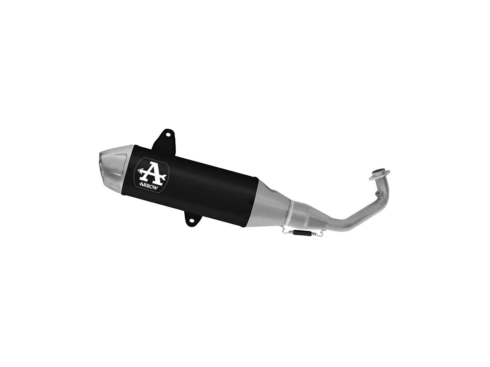 Arrow 53051AN Racing Full System With Urban Aluminium "Dark" Slip On With Steel End Cap