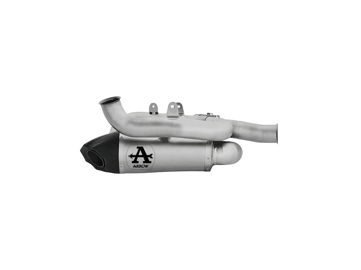 Arrow 71163PK Titanium Works Slip On With Titanium Link Pipes
