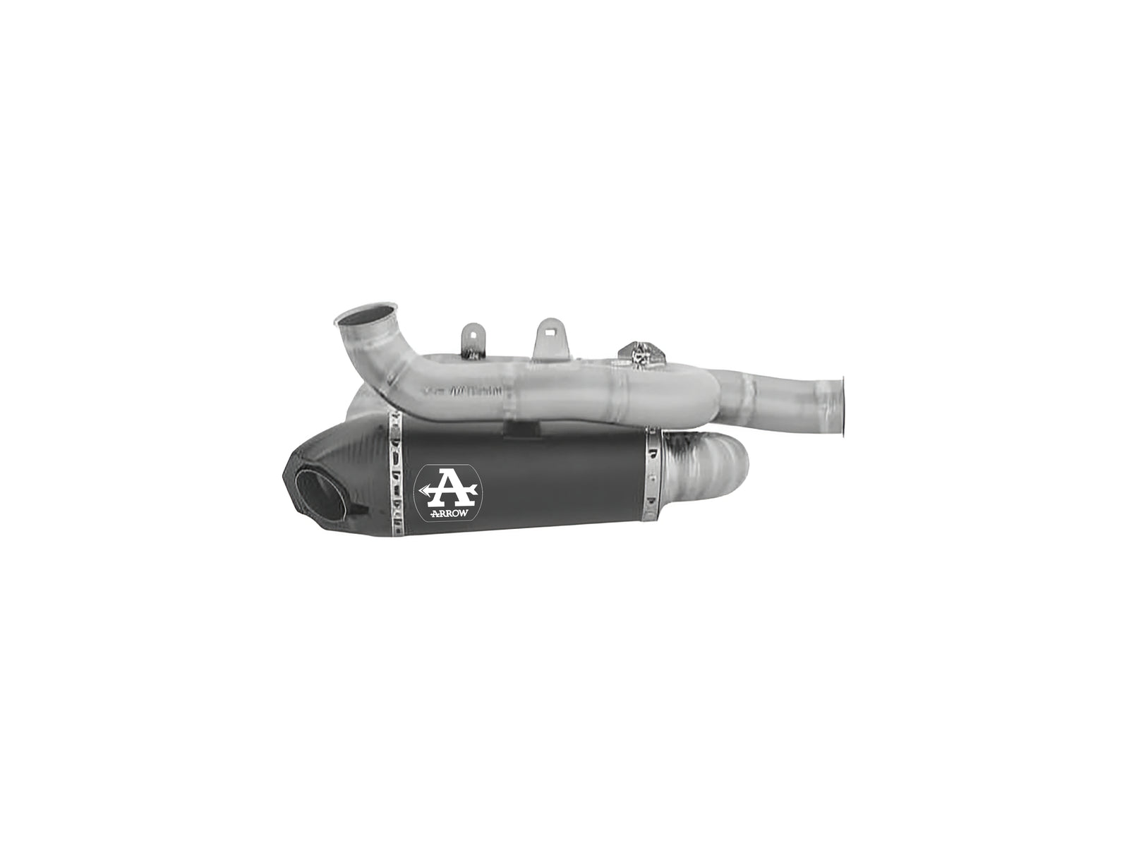 Arrow 71163PKR Titanium "Dark" Works Slip On With Titanium Link Pipes