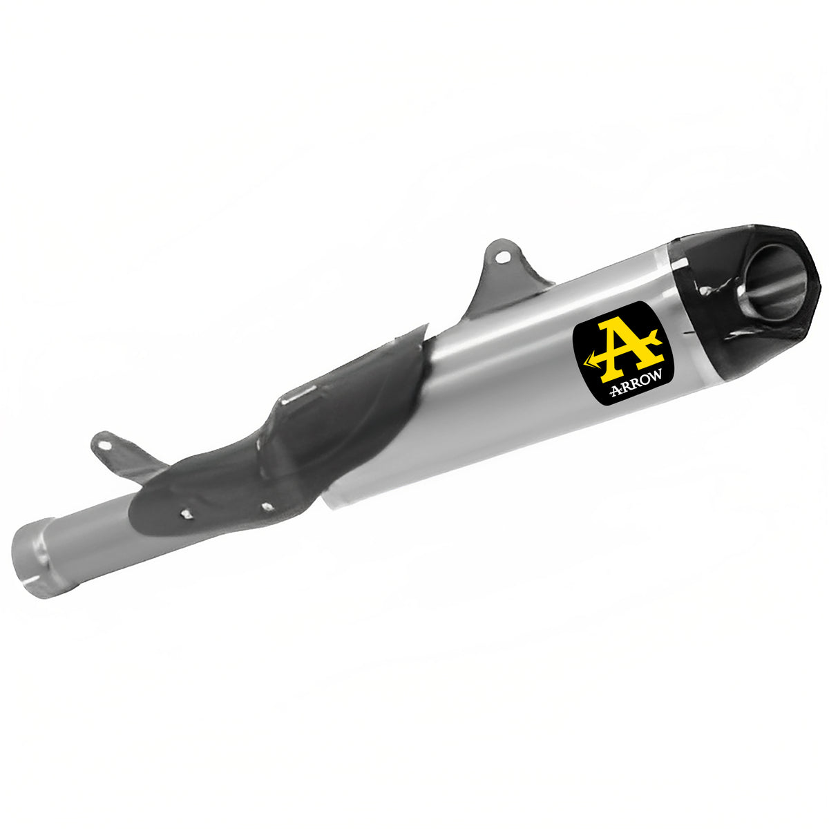 Arrow 71921PK Works Titanium Slip On With Carbon End Cap