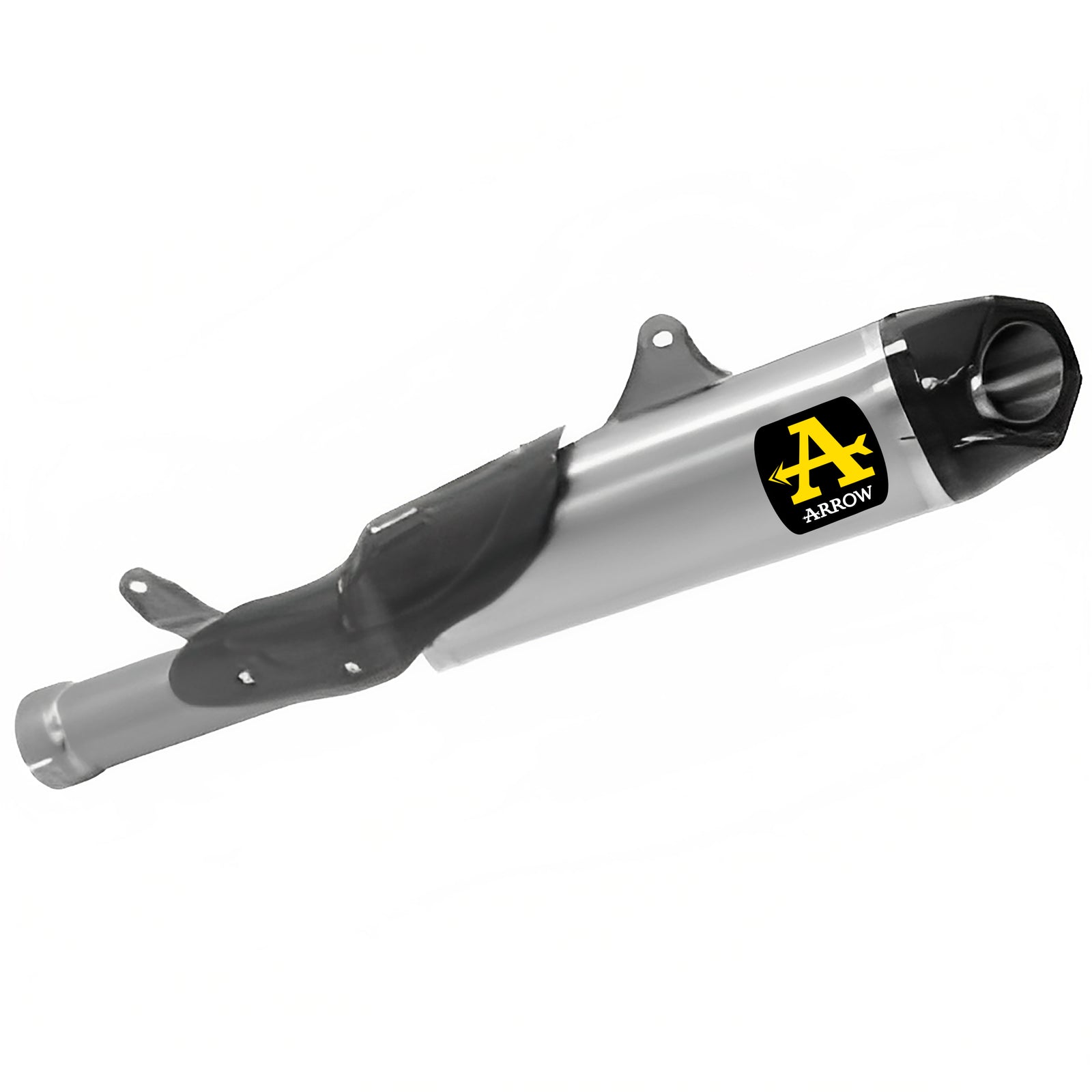 Arrow 71921PK Works Titanium Slip On With Carbon End Cap