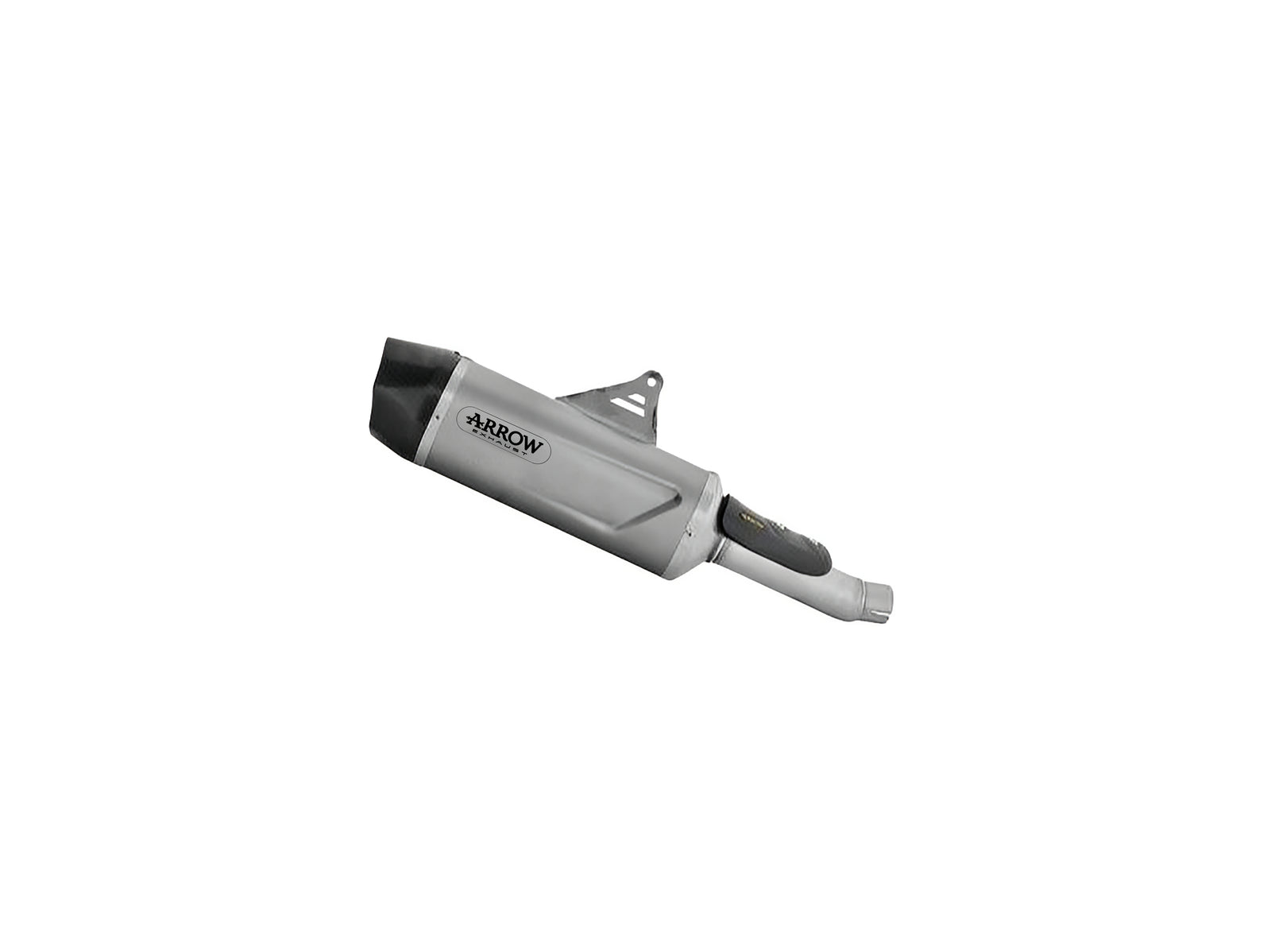 Arrow 71980PK Indy Race EVO Titanium Slip On With Carbon End Cap