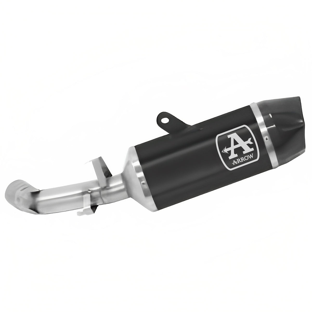 Arrow 72627AKN Indy Race Aluminium "Dark" Slip On With Carbon End Cap