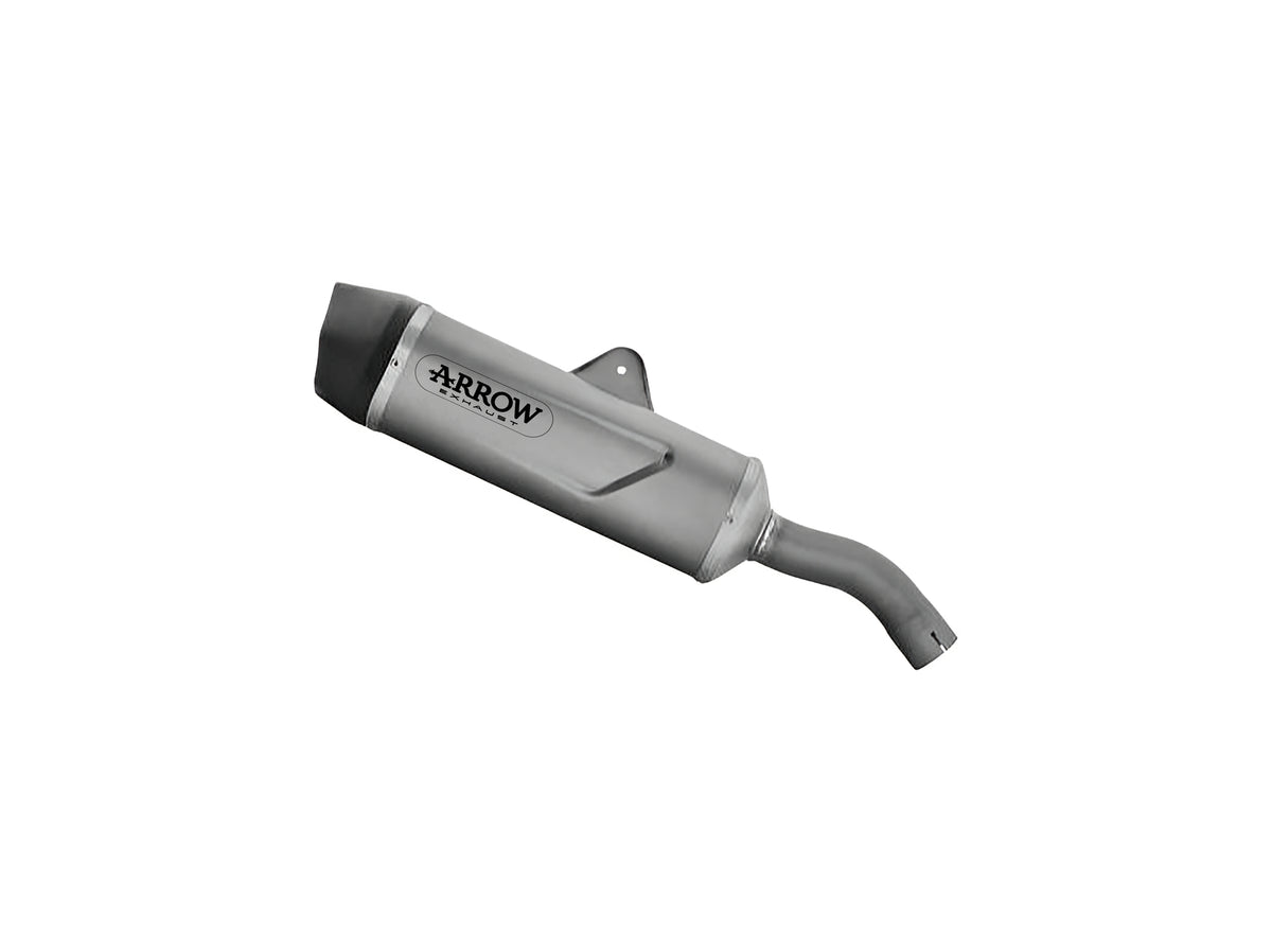 Arrow 72653PK Indy Race EVO Titanium Slip On With Carbon End Cap
