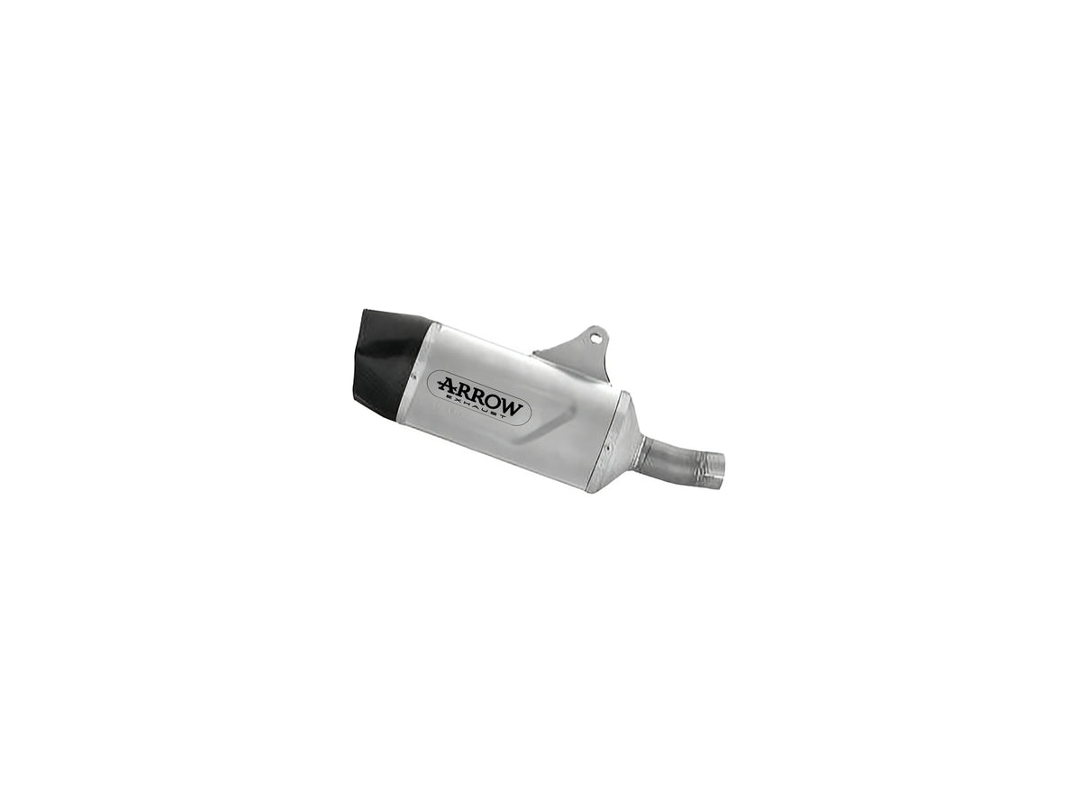 Arrow 72655PK Indy Race EVO Titanium Slip On With Carbon End Cap