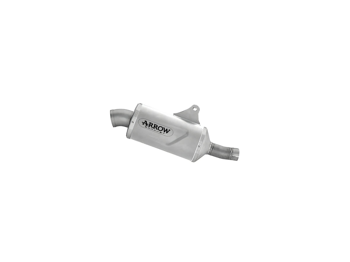 Arrow 72655PO Indy Race EVO Titanium Slip On With Steel End Cap