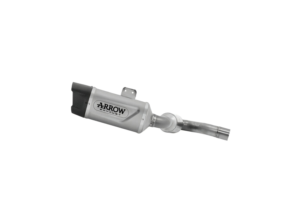 Arrow 77502PK Indy-Race EVO Titanium Slip On With Carbon End Cap