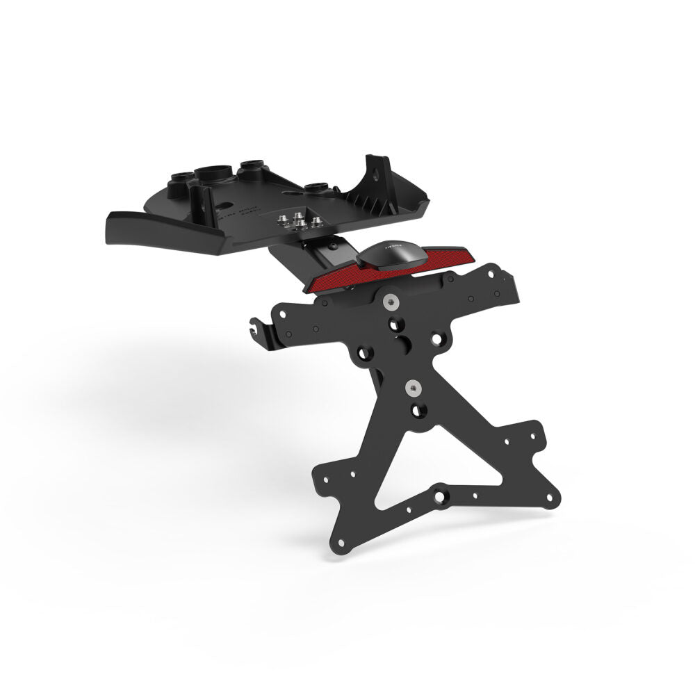 Rizoma Fox License Plate Support Kit - Black