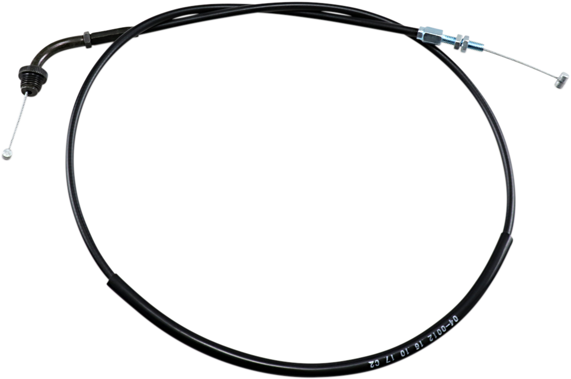 Motion Pro Black Vinyl Throttle Cable - Pull - '79-'91 Suzuki GS