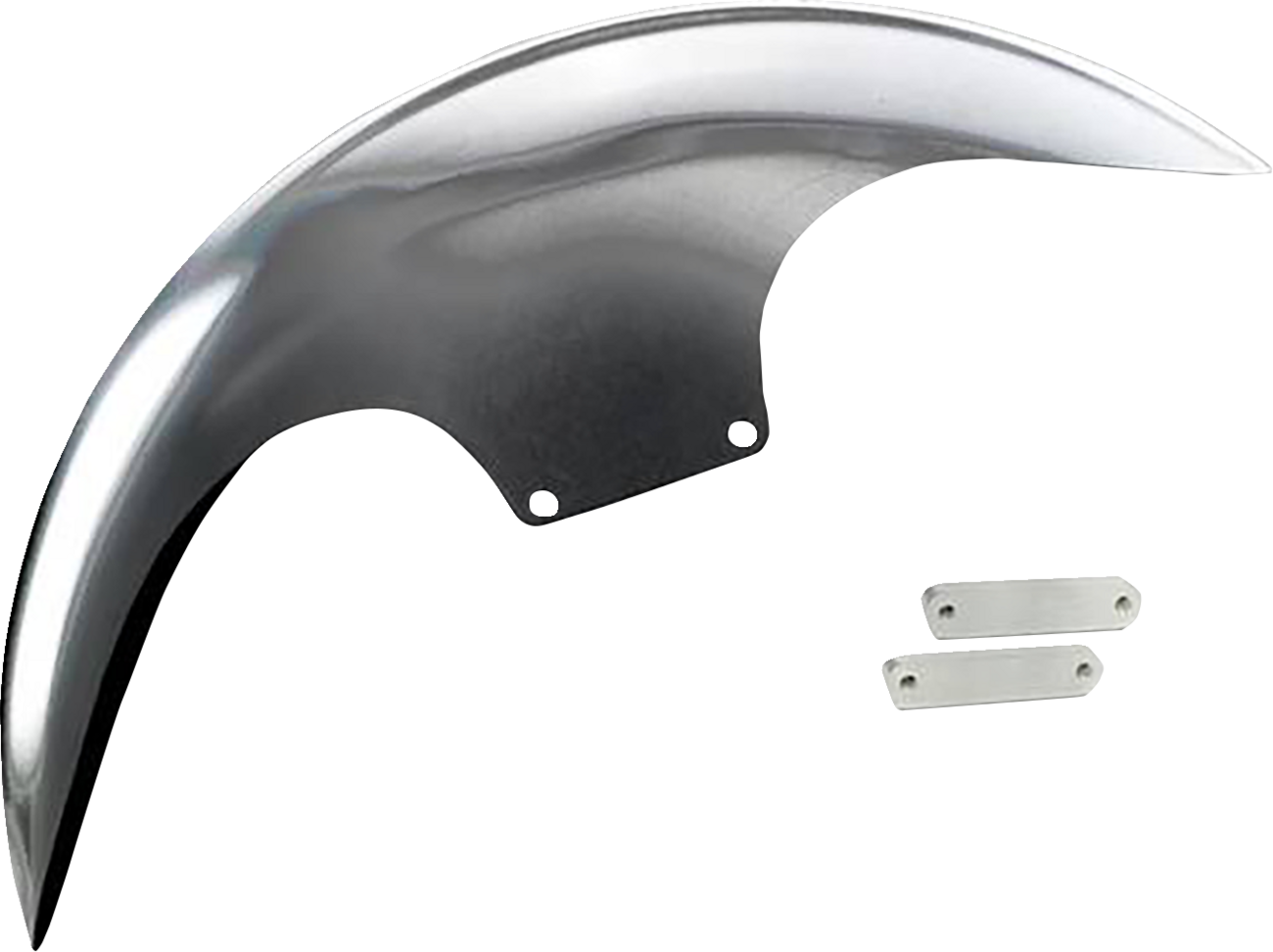 Paul Yaffe Bagger Nation Cafe Front Fender - 21" - Satin Adaptors