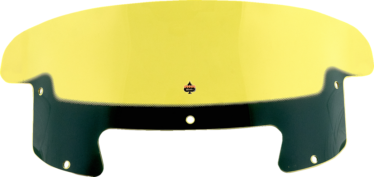 Klock Werks Ice Flare® Windshield - 8" - Yellow Ice - '20-'25 Indian